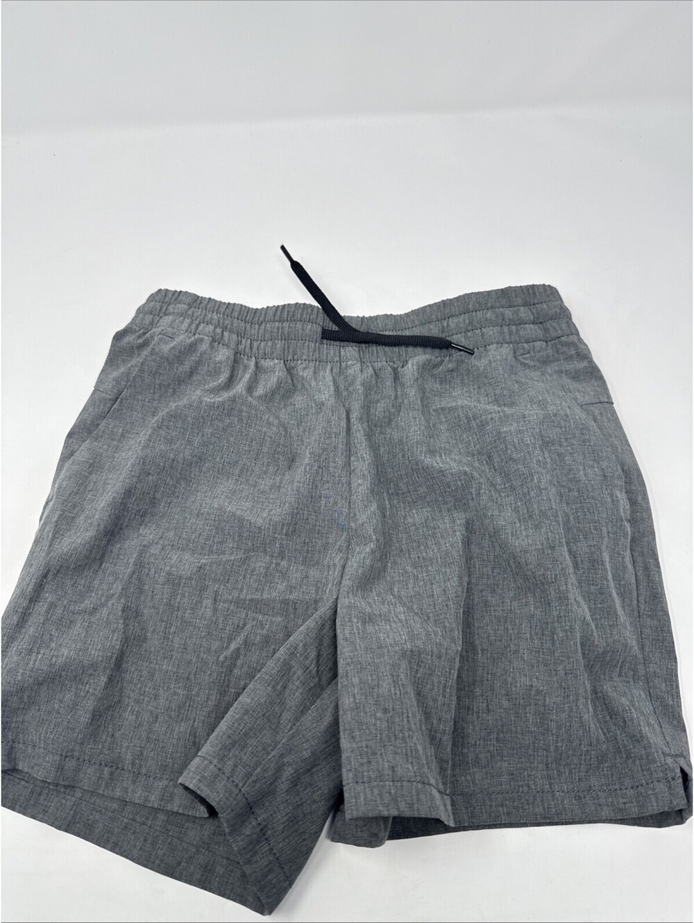 Grey Shorts Youth Small(6-7) Stretch Tech